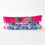 Pink Mahjong Bag