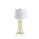 Gold Bamboo  Lamp