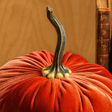 Extra Large Velvet Pumpkin