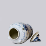 Blue and White Porcelain Qilin Temple Jar