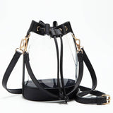 Clear Crossbody Stadium Bucket Bag