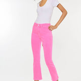 Neon Pink Kick Flare