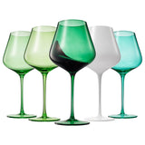 Beaches of the Thai Islands Wine Glasses S/5