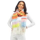 Multi Stripe Scarf