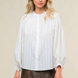 Striped Woven Top
