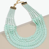 Beaded Bib Necklace