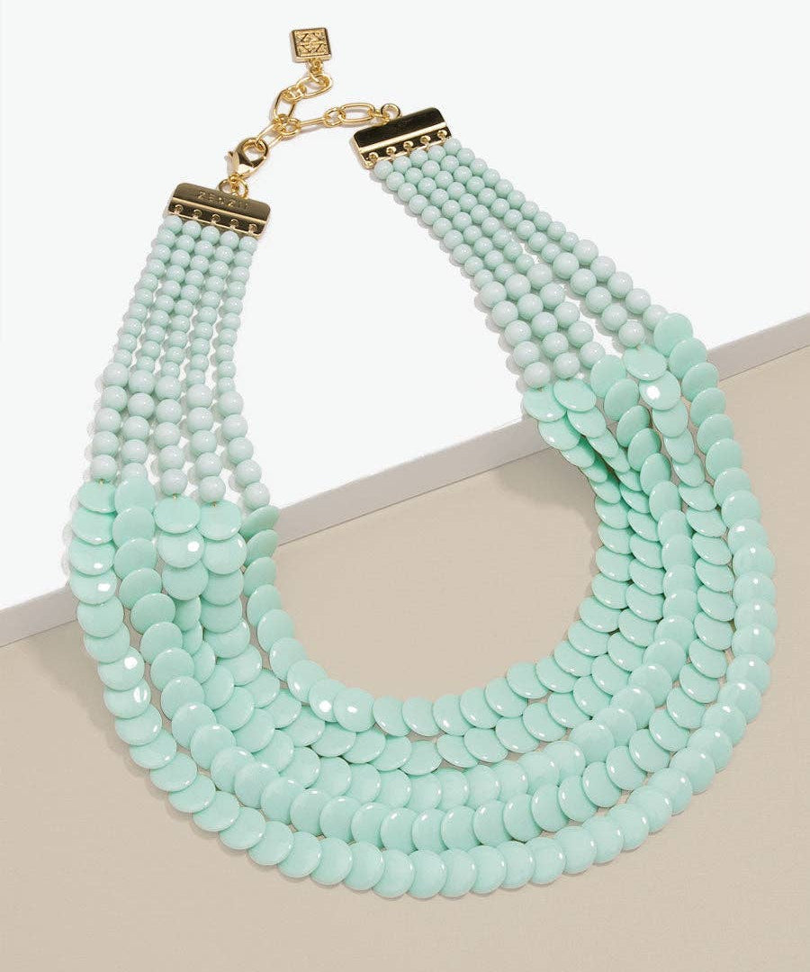 Beaded Bib Necklace