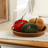 Extra Large Velvet Pumpkin