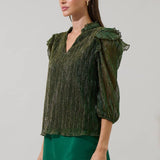 Senoviah Ruffle Blouse