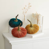 Large Velvet Pumpkin