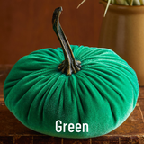 Large Velvet Pumpkin