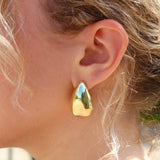 Teardrop Earrings - Gold