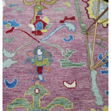Pink Oushak Rug