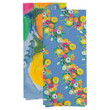 Cheerful Blossoms Tea Towels