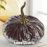 Extra Large Velvet Pumpkin