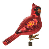 Cardinal Clip On Ornament