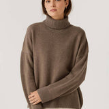 Turtleneck Knit Sweater