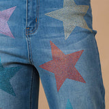 Star Rhinestone Jeans