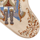 Nutcracker Embroidered Stocking
