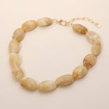 Chunky Marbled Resin Necklace
