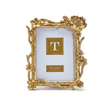 Gold Floral Photo Frame