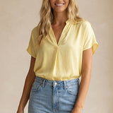 Drop Shoulder Blouse
