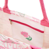 Mahjong Print Tote Bag