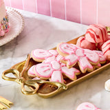 Gold Bows Serving Trays