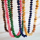 Refined Stone Bead Necklace