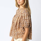 Greta Leopard Shirt