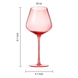 Beaches of St. Barth, City Wine Glasses S/5
