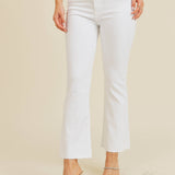 High Rise Tonal Crop Flare