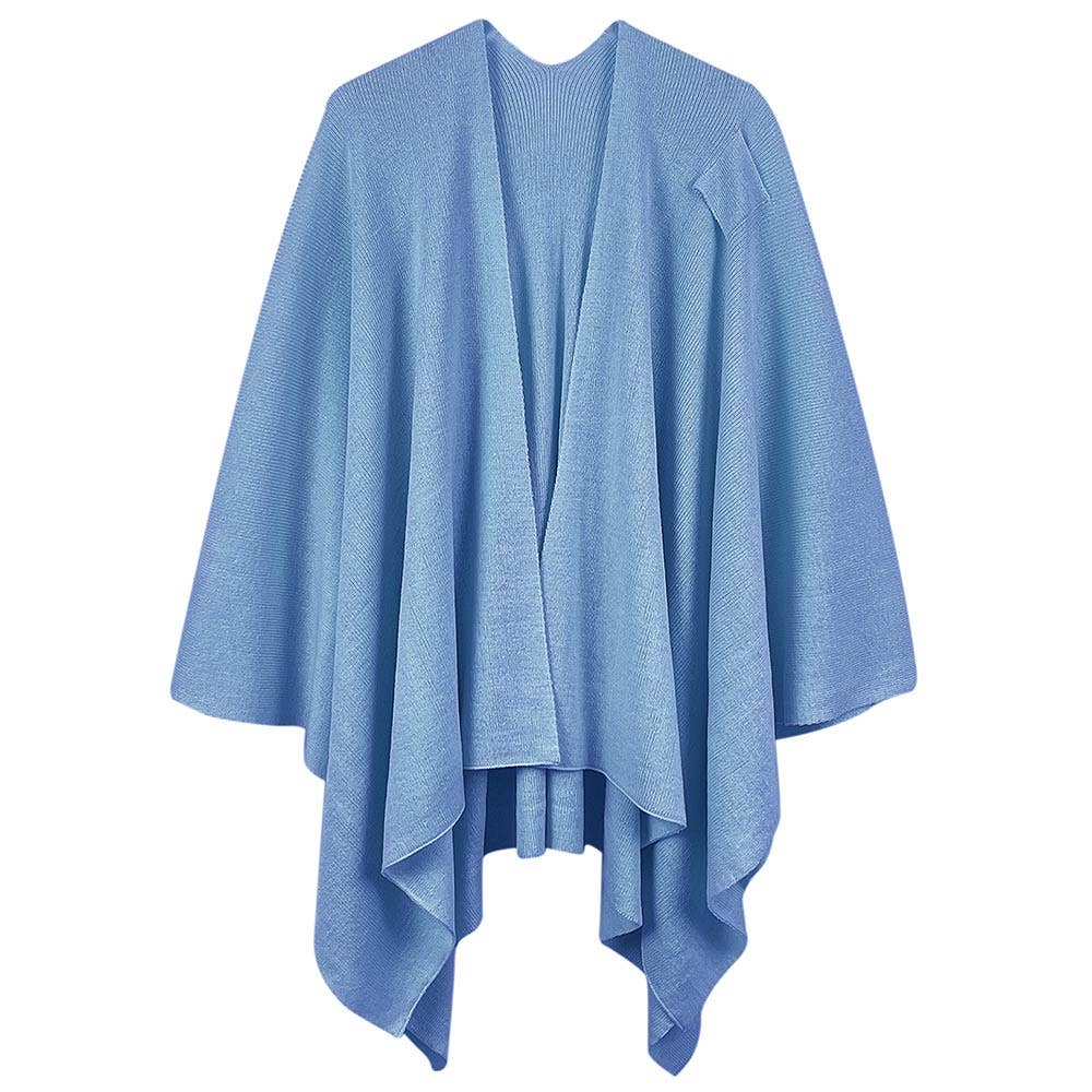 Shoulder Strap Ruana Poncho