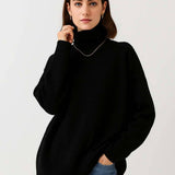 Turtleneck Knit Sweater