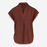 Soft Matte Drop Shoulder Blouse