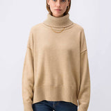Turtleneck Knit Sweater