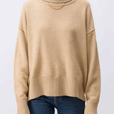 Turtleneck Knit Sweater
