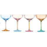Set of Four Colorful Coupes