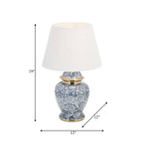 19" Chinoiserie Table Lamp
