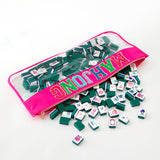 Pink Mahjong Bag