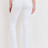 High Rise Scissor Cut Flare