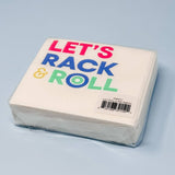 Let's Rack & Roll Napkin