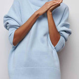 Turtleneck Knit Sweater