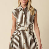 Mia Striped Dress