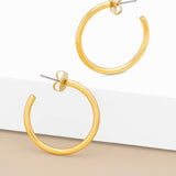 Small Thin Hoop Earring