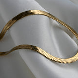 Bold 18k Gold Bracelets - Waterproof Thick Chain Bracelets: Rope