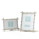 Silver Bamboo Photo Frame