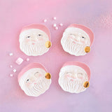 Papa Noel Pink Cookie Plate