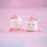 Papa Noel Pink Candy Jar