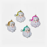 Cheerful Santa Ornament